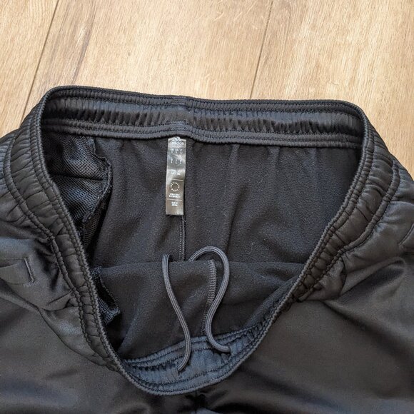 Adidas Pants Mens L Black Aeroready Joggers Athletic Tapered Stretch - Picture 8 of 12